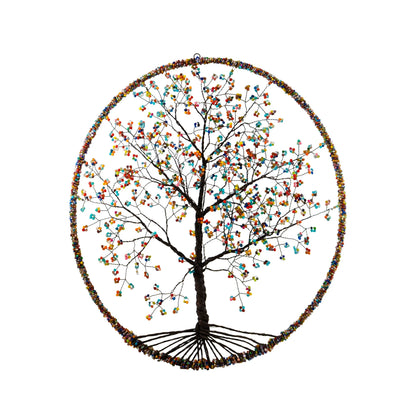Arbol Sagrado XLG Tree of Life Wall Decor – Large Metal Botanical Wall Art for Home Décor