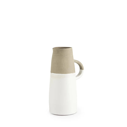 Rustic Organic Decorative Jug – Farmhouse Style Accent Vase for Home Décor