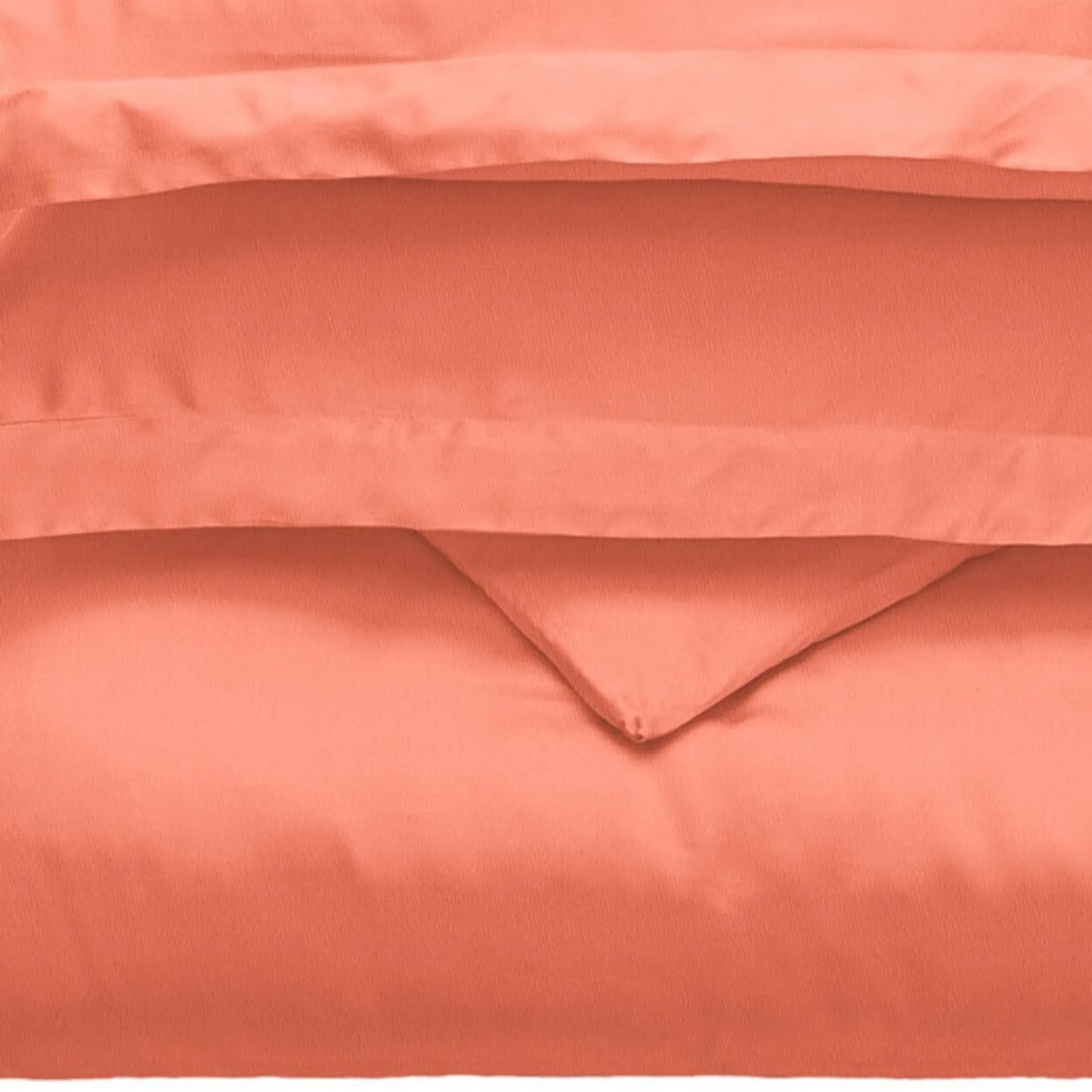 Coral King Cotton Blend 300 Thread Count Washable Duvet Cover Set – Soft Luxury Bedding Set for Bedroom Décor