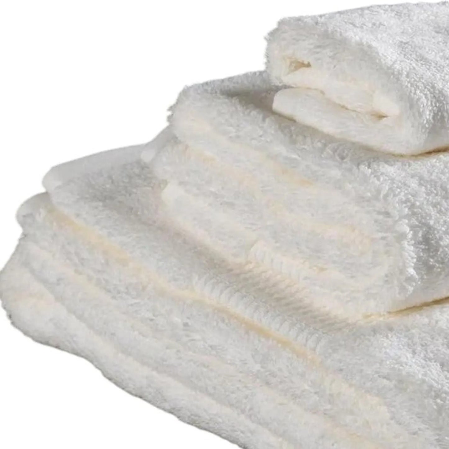 Set of Three Cotton Quick Dry Terry Cloth Towels – Soft Absorbent Bath Towels for Home, Spa & Hotel Use