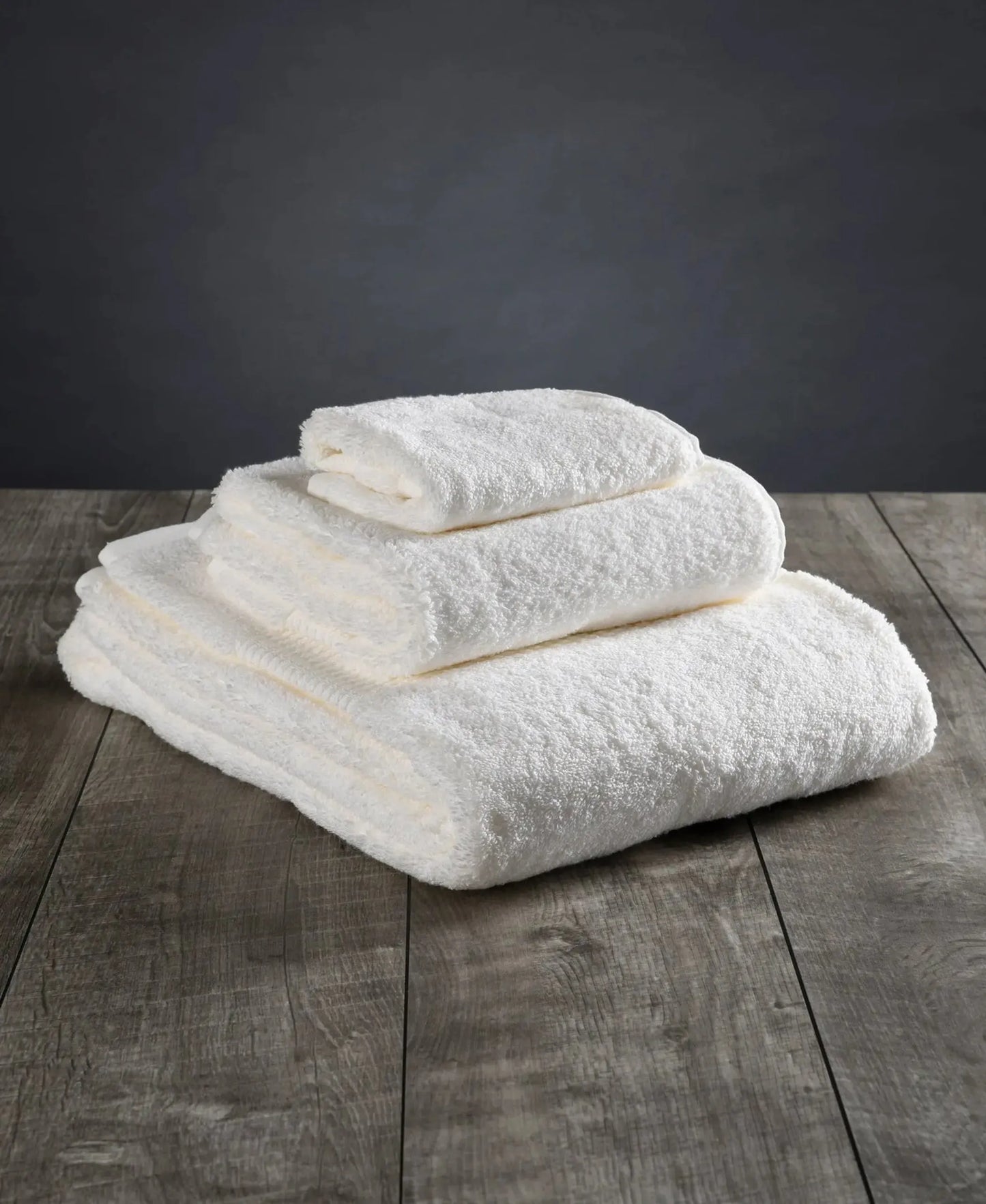 Set of Three Cotton Quick Dry Terry Cloth Towels – Soft Absorbent Bath Towels for Home, Spa & Hotel Use