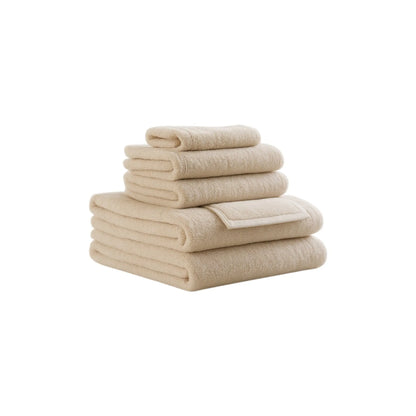 Set of Six Cotton Quick Dry Terry Cloth Towels – Soft Absorbent Bath Towels for Home, Spa & Hotel Use